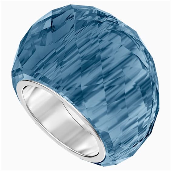 Anello hot sale swarovski blu